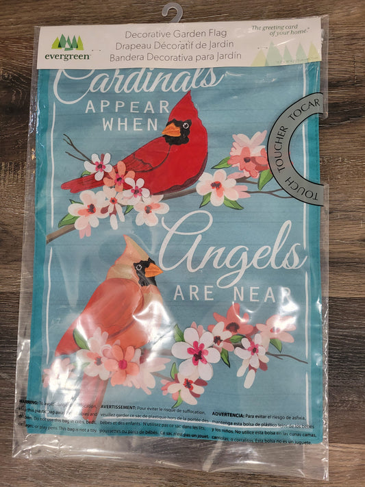 Garden Flag Angels Are Near
