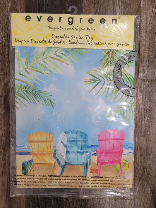 Garden Flag Beach Chairs