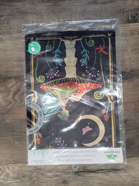 Garden Flag Fairy Wonderland Reversible Lustre