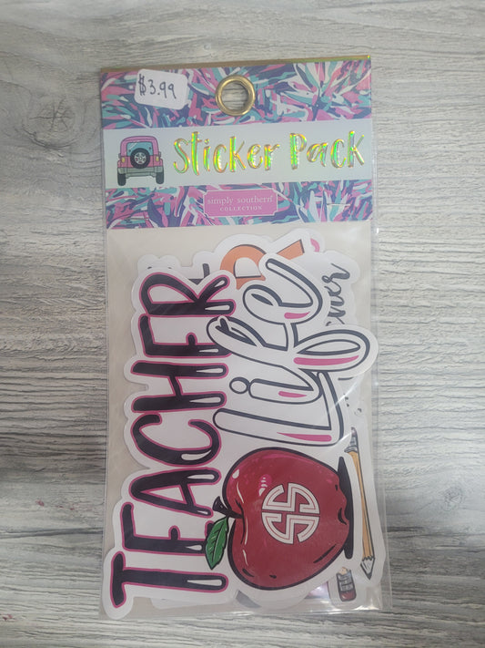 SS Sticker Teacher