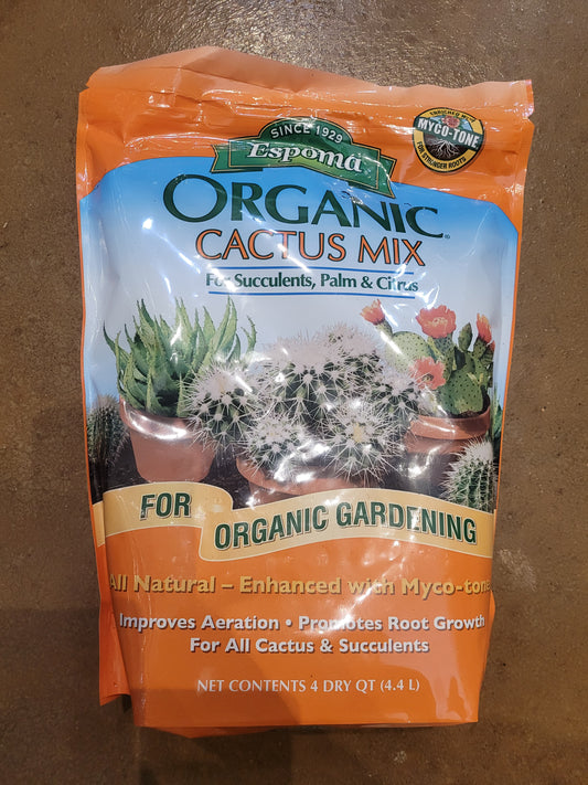 Espoma Cactus, Palm & Citrus Mix 4QT