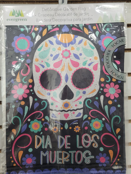Garden Flag Day Of The Dead