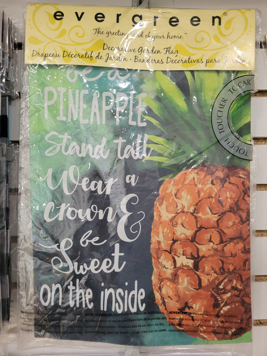 Garden Flag Be A Pineapple