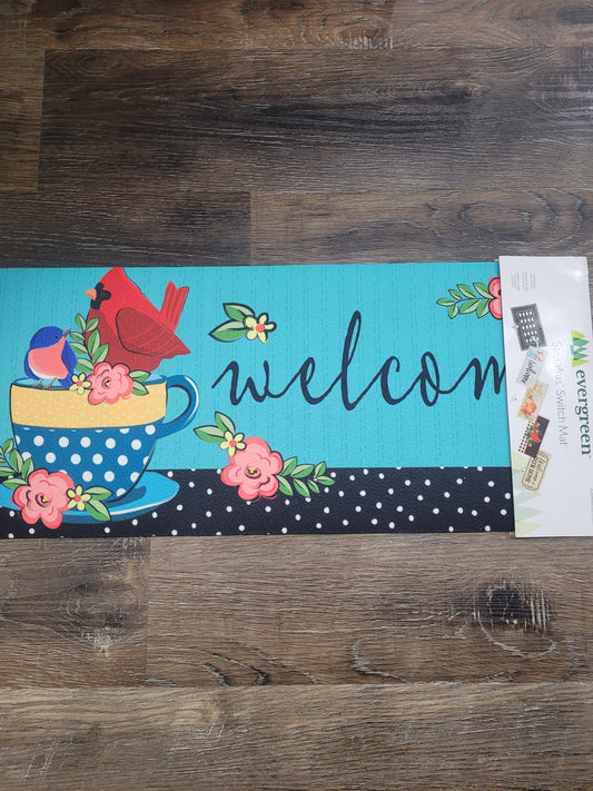 Switch Mat Songbirds Welcome