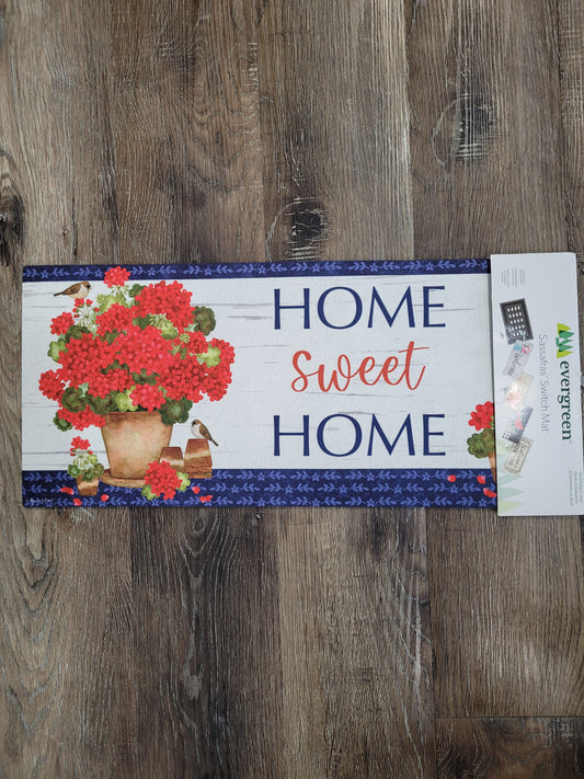Switch Mat Red Geraniums