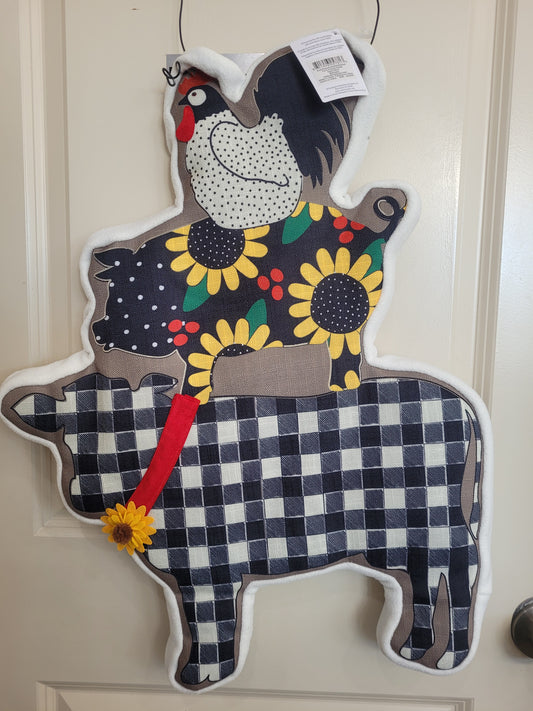Farm Friends Estate Door Decor