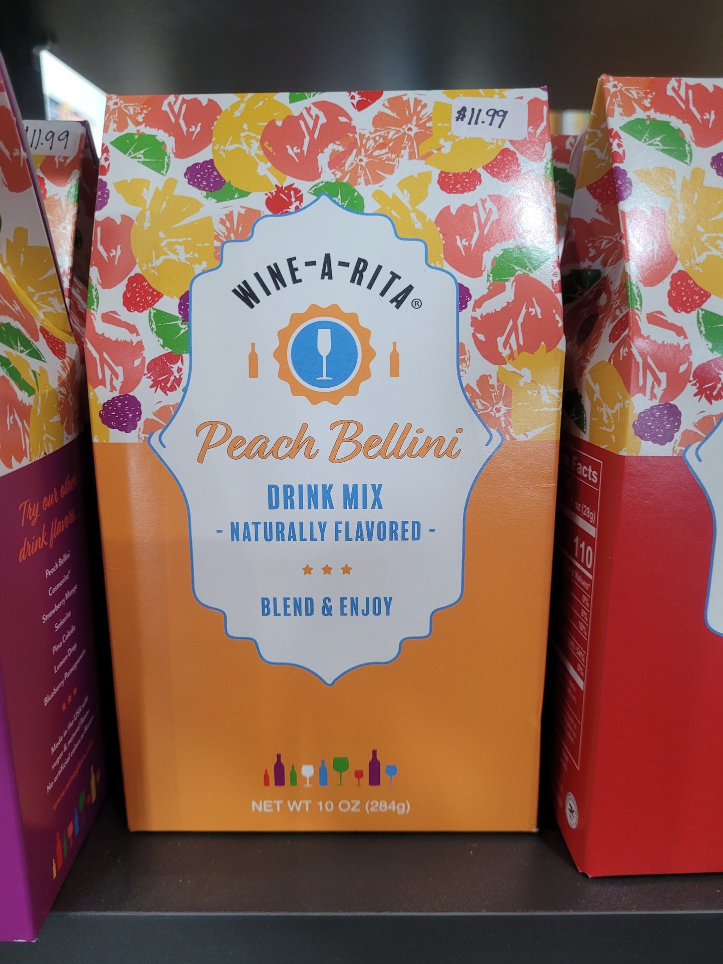 Wine A Rita Peach Bellini Box 10oz