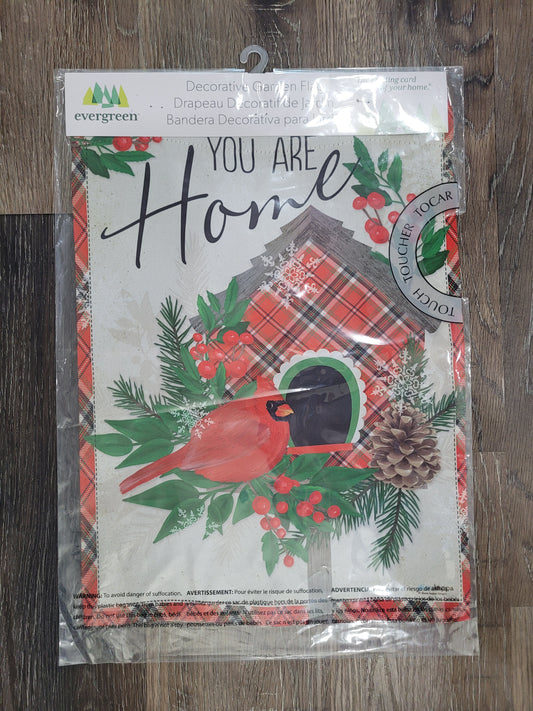 Garden Flag Tartan Birdhouse