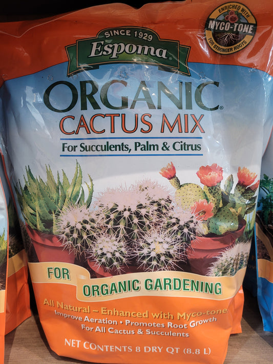 Espoma Cactus Palm & Citrus Mix 8QT
