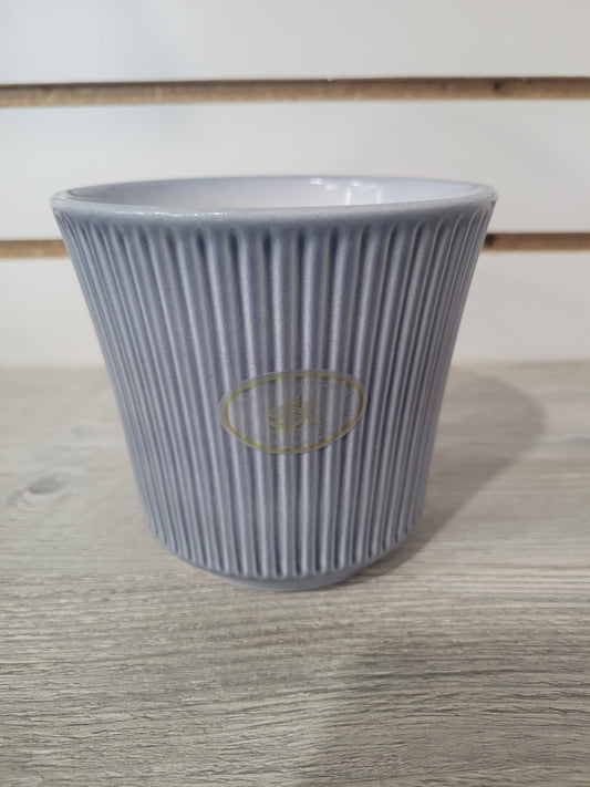 Pot Delphi Blue Gray 4.7"