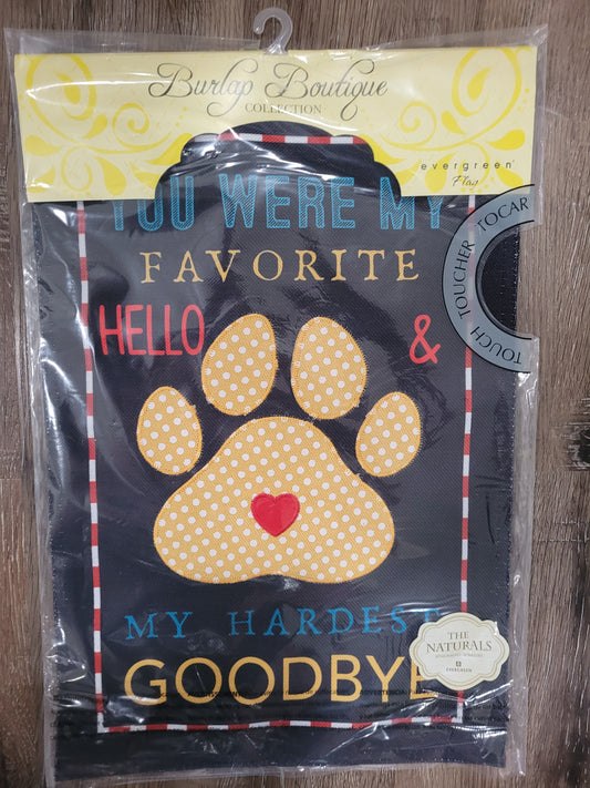 Garden Flag Pet Memorial